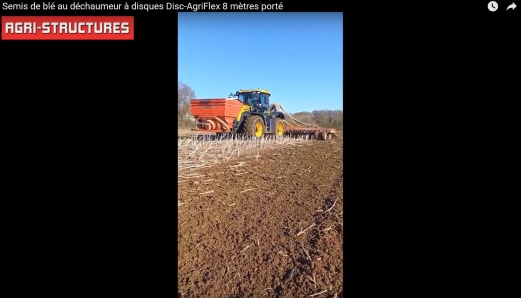 Semis de blé cet automne 2023